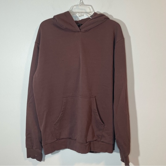Naked Wardrobe Brown hoodie sweatshirt Size L - Picture 1 of 4